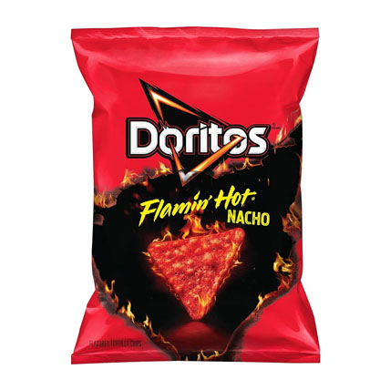 Doritos Nachoz Sizzlin Hot 